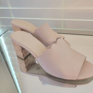 Kate Spade Scallop Cork Heel